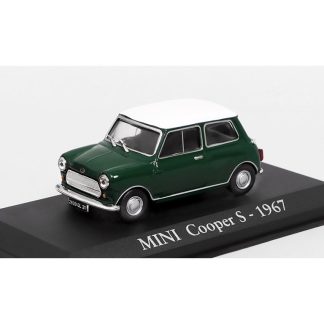 Mini Cooper S 1967 1:43 - Altaya časopis s modelem Mini Cooper S - 1967 - kovový model auta 1/43