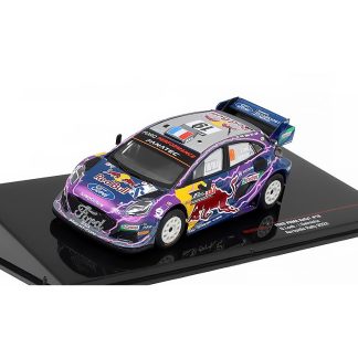 Ford Puma Rally1 #19 Acropolis Rally 2022 Loeb/Galmiche 1:43 - IXO Models Ford Puma Rally 1 No.19 Rallye Acropolis 2022 Loeb / Galmiche - kovový model auta