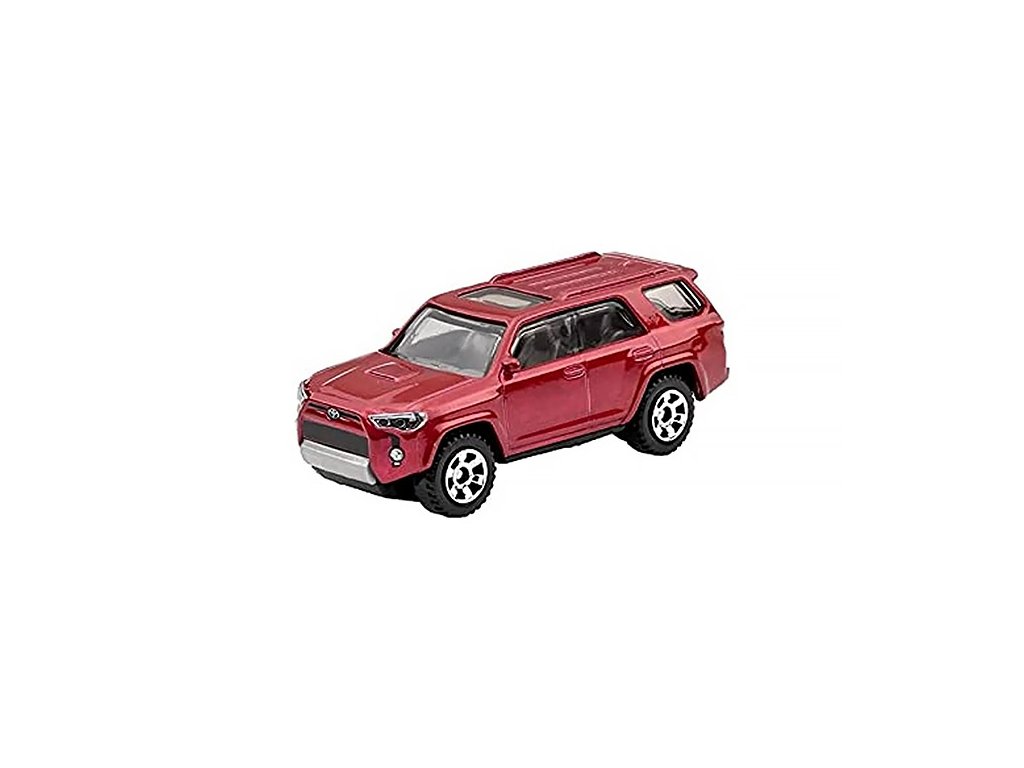 Toyota 4Runner 2018 červená 1:64 - MATCHBOX 18 Toyota 4 Runner - model auta