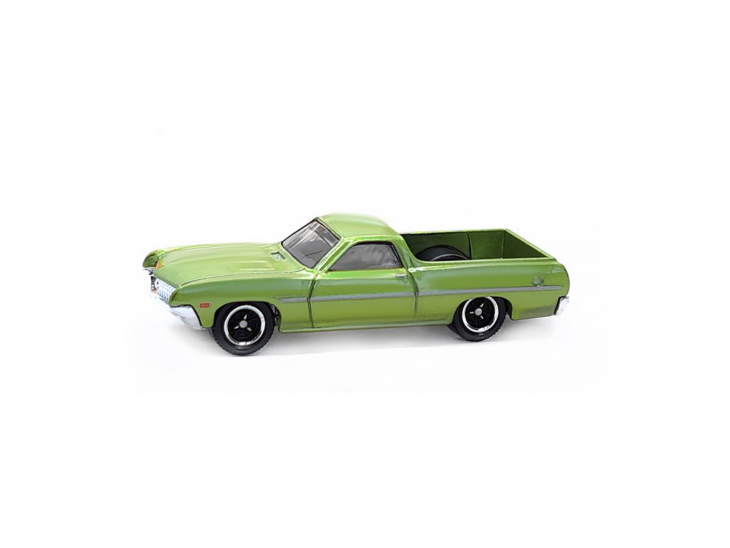 Ford Ranchero 1970 zelená 1:64 - MATCHBOX Ford Ranchero - model auta