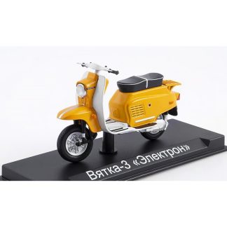 Vyatka-3 Electron 1:24 - MODIMIO Naše Motocykly časopis s modelem #35 Vjatka 3 Electron - model motorky