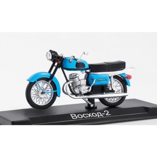 Voshod-2 motorka 1:24 - MODIMIO Collections Naše Motocykly časopis s modelem #43 Vosckhod 2 - model motorky