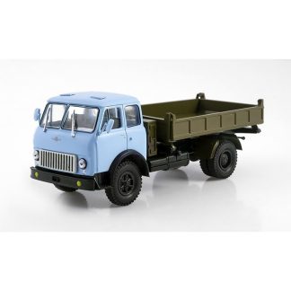 MAZ 511 sklápěč - 1:43 MODIMIO časopis s modelem - Legendární náklaďáky SSSR #76 MAZ-511 - kovový model auta