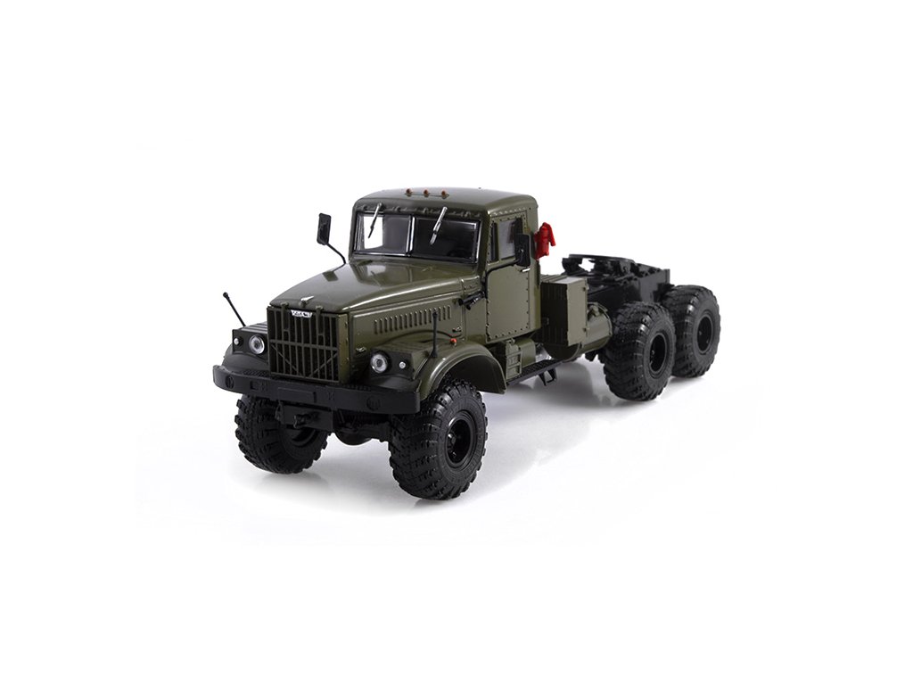 KrAZ 255V 1:43 - MODIMIO časopis s modelem - Legendární náklaďáky SSSR #79 KRAZ-255V - kovový model auta