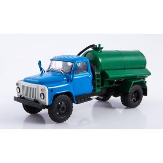 GAZ-53 ANM-53 Fekální Vůz 1:43 - Avtoistoria GAZ 53A ANM 53 - kovový model auta