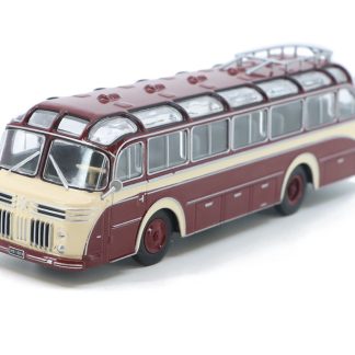 Henschel HS 100 N 1:72 - Kultovní autobusy minulé éry časopis s modelem #16 Henschel HS-100N - kovový model auta 1/72