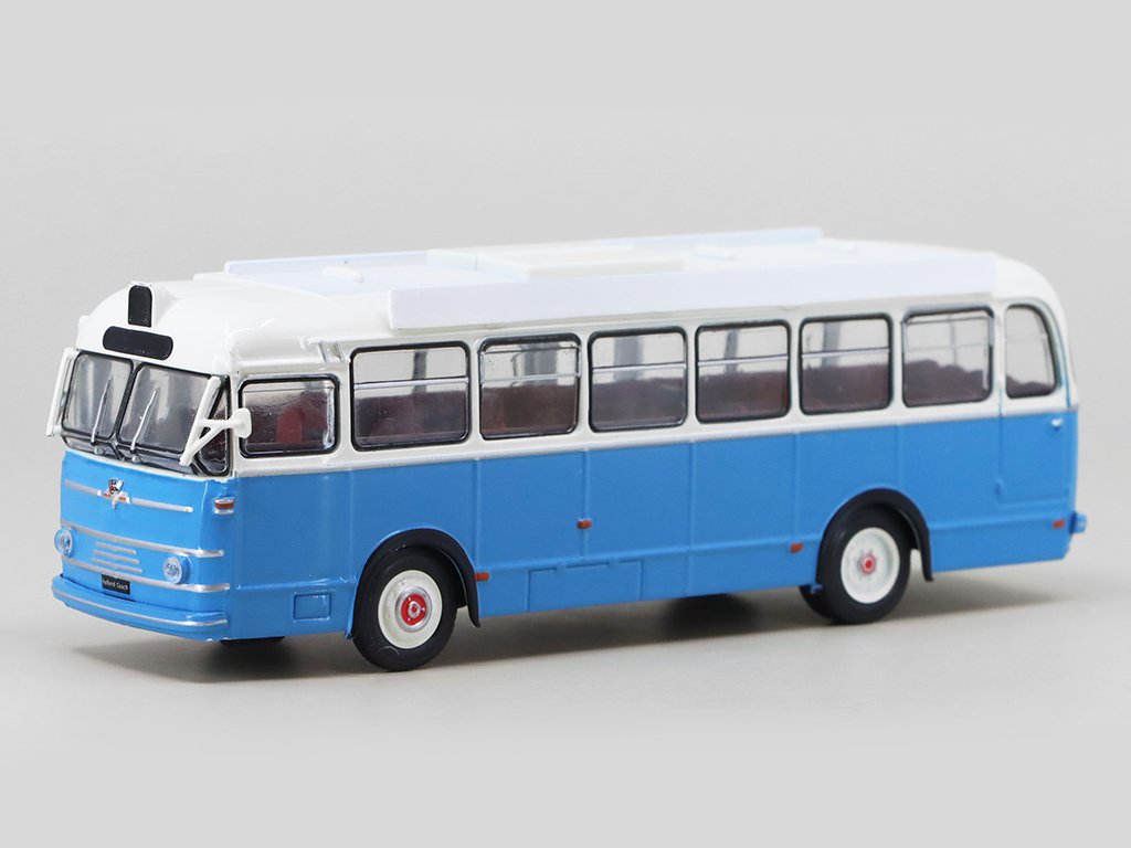 Leyland-Verheul Holland Coach 1:72 - Kultovní autobusy minulé éry časopis s modelem #21 Holland Coach - kovový model autobusu 1/72