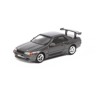 Nissan Skyline GT-R R32 tm. šedá 1:87 - Lang Feng Model Nissan Skyline GTR (R32) - kovový model auta