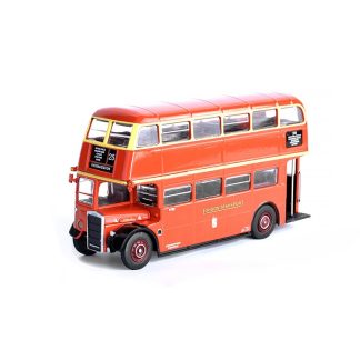 Leyland RTW 75 1:72 - Kultovní autobusy minulé éry časopis s modelem #5 Leyland RTW-75 - kovový model autobusu 1/72