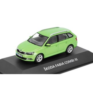 Škoda Fabia III Combi 2015 1:43 - Kaleidoskop slavných vozů časopis s modelem #75 Škoda Fabia 3 Combi 2015 - DeAgostini - kovový model auta