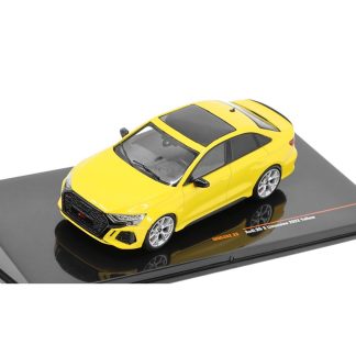 Audi RS3 Limousine žlutá 1:43 - IXO Models Audi RS 3 Limousine - kovový model auta