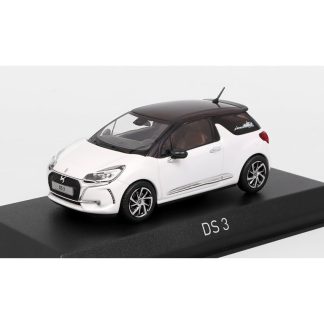 Citroen DS3 2016 bílá 1:43 - NOREV Citroen DS3 2016 - kovový model auta