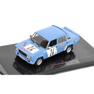 Lada 2105 VFTS #26 Rallye Příbram 1986 ČSAD 1:43 - IXO Models Lada VAZ 2105 VFTS No.26 Rallye Příbram 1986 Rakottyai / Slávik - kovový model auta