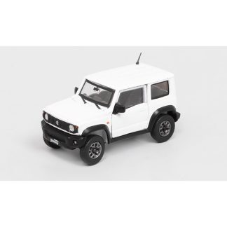 Suzuki Jimny JB74 2018 bílá 1:64 - BM Creations Suzuki Jimny JB 74 2018 - kovový model auta