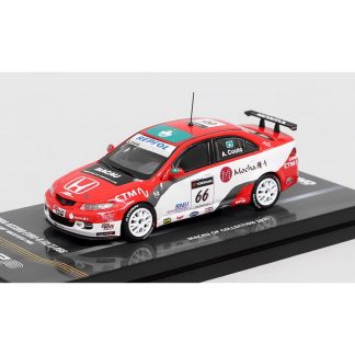Honda Accord Euro-R CL7 #66 Macau WTCC 2008 1:64 INNO Models BAZAROVÉ ZBOŽÍ Honda Accord Euro R (CL7) No.66 N. Technology Macau WTCC 2008 Andre Couto - kovový model auta