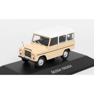 Škoda Trekka 1967 1:43 - Kaleidoskop slavných vozů časopis s modelem #77 Škoda Trekka 1967 předhůdce SUV - DeAgostini - kovový model auta