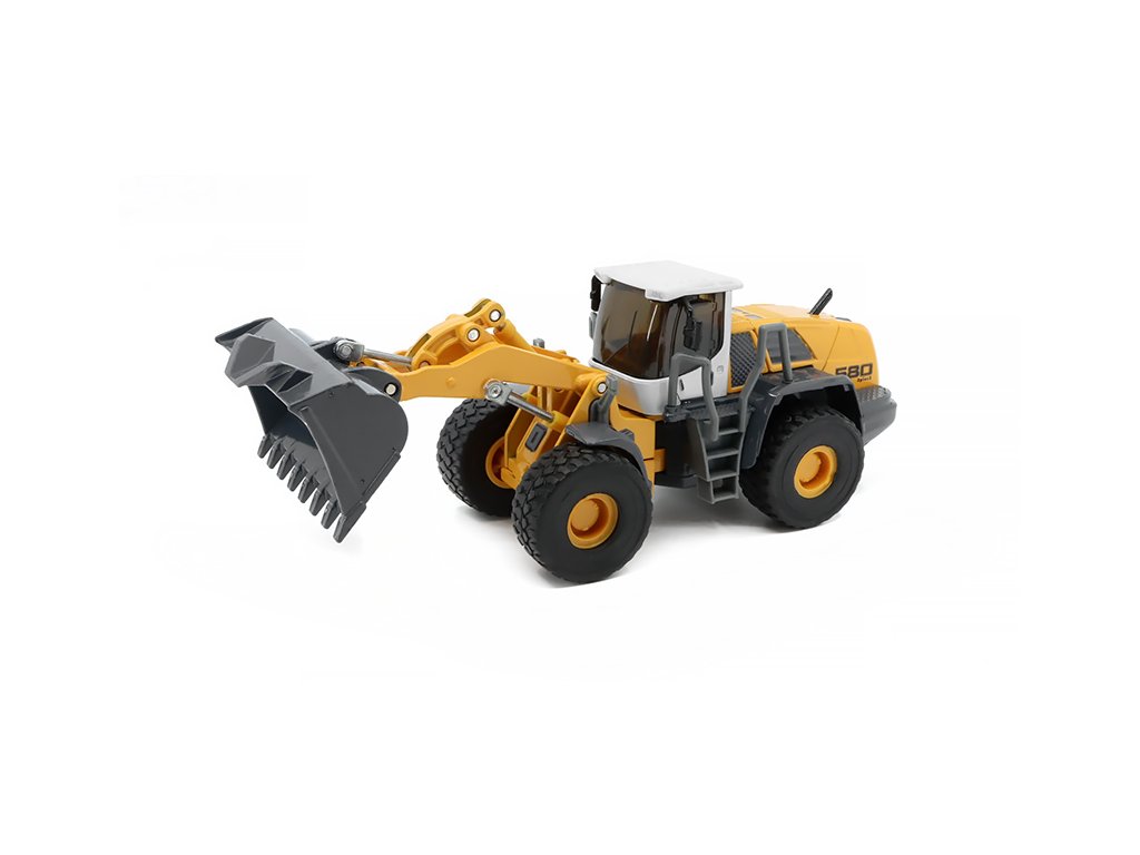 Dx10 Four Wheel Loader Tiny City nakládač 1:50 - Tiny Toys Tiny City Dx10 nakládač - kovový model 1/50