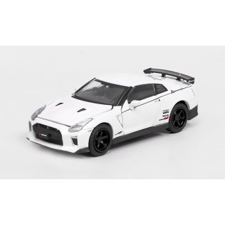 Nissan GT-R (R35) Advan Racing GT bílá 1:64 - Era Car Nissan GTR R35 Advan Racing GT - kovový model auta 1/64