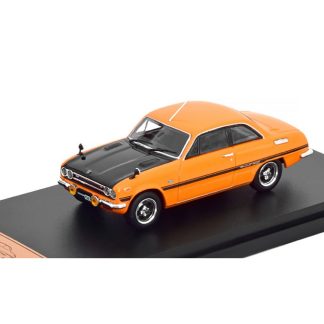 Isuzu Bellett 1600 GT Type R PR91W 1969 1:43 - Hachette časopis s modelem Isuzu Bellett 1600GT TypeR (PR91W) Japanese Cars - kovový model auta 1/43