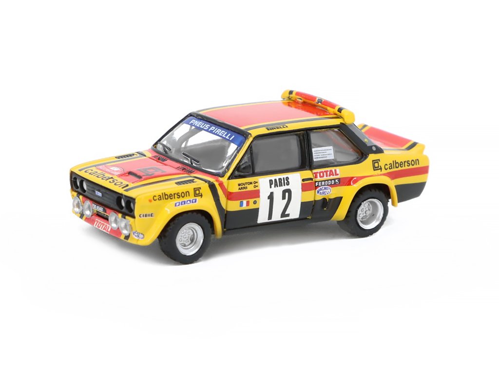 Fiat 131 Abarth #12 Rally Monte Carlo 1980 M. Mouton 1:87 - Brekina Fiat 131 Abarth #12 Rally Monte Carlo 1980 M. Mouton - model auta