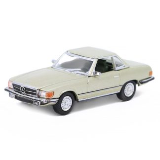 Mercedes SL (R107) 1971 zelená 1:87 - Premium ClassiXXs Mercedes-Benz SL R107 1971 - model auta 1/87