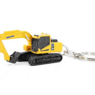 Komatsu PC210LC-11 - Klíčenka - 1:120 Universal Hobbies Rypadlo Komatsu PC 210 LC-11 - model traktoru - Přívěsek na klíček