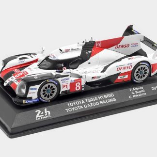Toyota TS050 Hybrid Gazoo Racing #8 Le Mans 2019 Alonso / Buemi / Nakajima 1:43 - Spark Model časopis s modelem Toyota TS050 Hybrid Gazoo Racing No.8 24h Le Mans 2017 F.Alonso S.Buemi K.Nakajima - kovový model auta