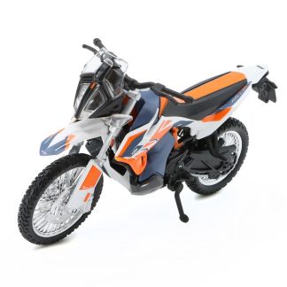 KTM 790 Adventure R Rally 1:18 - Bburago KTM 790 Adventure R Rally - sběratelský model motorky