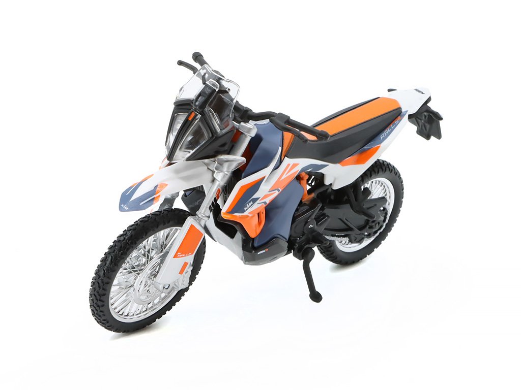 KTM 790 Adventure R Rally 1:18 - Bburago KTM 790 Adventure R Rally - sběratelský model motorky