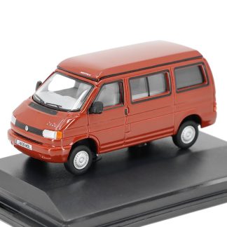 Volkswagen T4 Westfalia Camper červená 1:76 - Oxford VW T4 Westfalia Camper - kovový model auta