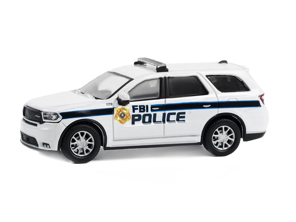 Dodge Durango Police Pursuit 2018 FBI Hot Pursuit 1:64 - GreenLight Dodge Durango Policie 2018 - kovový model 1/64