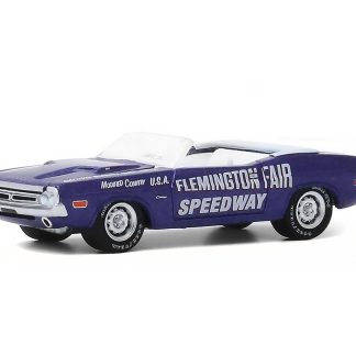 Dodge Challenger 1971 Flemington Fair Speedway 1:64 - GreenLight Dodge Challenger 1971 Pace Car - kovový model 1/64
