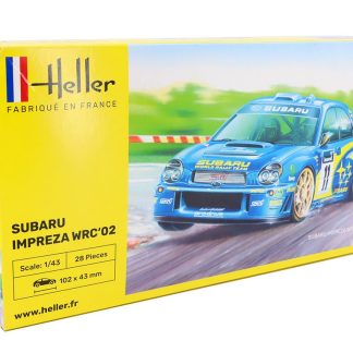 Subaru Impreza WRC 2002 1:43 - Heller stavebnice Subaru Impreza WRC'02 - plastový ModelKIT