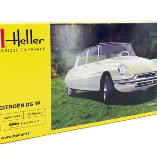 Citroen DS 19 1:43 - Heller stavebnice Citroen DS19 - plastový ModelKIT
