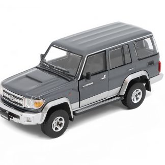 Toyota Land Cruiser LC76 2014 LHD šedá 1:64 - BM Creations Toyota Land Cruiser 2014 Left Hand Drive - kovový model auta