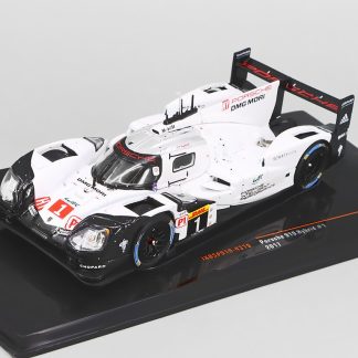 Porsche 919 Hybrid #1 Test Car Paul Ricard Pre Season 2017 1:43 - IXO Models Porsche 919 Hybrid no.1 Test Car 2017 - kovový model
