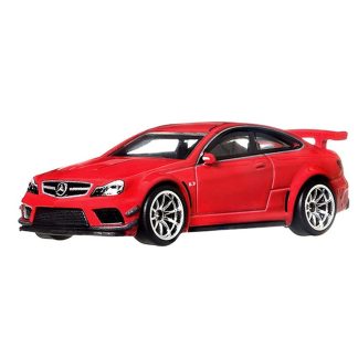 Mercedes-Benz C63 AMG Coupe Black Series 1:64 - Hot Wheels Mercedes C63 AMG Coupe Black Series - model auta 1/64