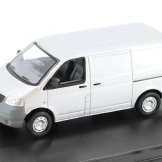 Volkswagen T5 šedá 1:76 - Oxford VW T5 Mikrobus - kovový model auta