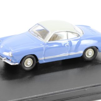 Volkswagen Karmann Ghia modrá 1:76 - Oxford VW Karmann Ghia - kovový model auta 1/76