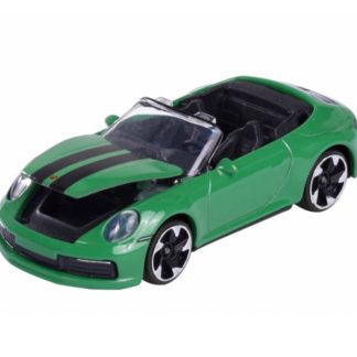 Porsche 911 Carrera S 1:64 - Majorette Porsche 911 Carrera S + Sběratelská karta - model auta 1/64
