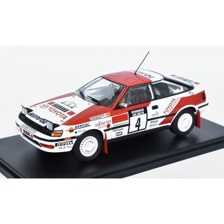 Toyota Celica GT-4 #4 1000 Lakes Rally 1990 Sainz / Moya 1:24 - Hachette časopis s modelem Toyota Celica GT 4 No.4 1000 Lakes Rally Sainz/Moya- kovový model auta