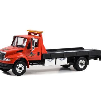 International DuraStar Flatbed 1:64 - GreenLight International DuraStar 4400 Car Transporter Indiapolis - kovový model auta