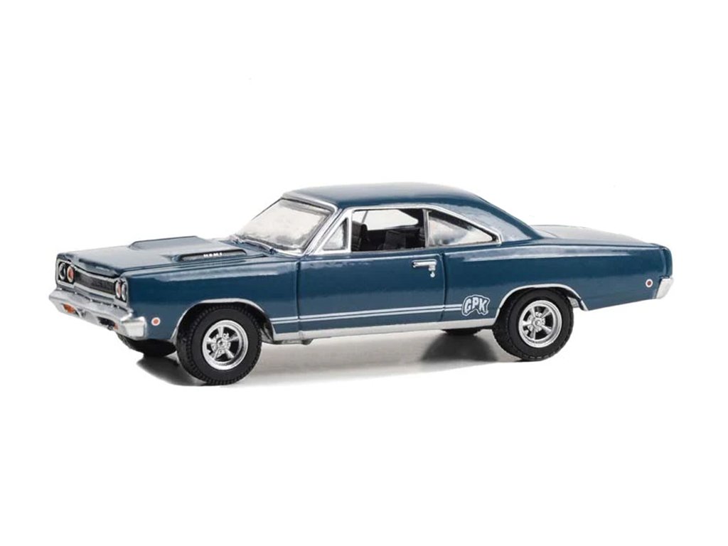 Plymouth Hemi GTX 1968 1:64 - GreenLight Plymouth Hemi GTX Garbage Pail Kids - kovový model auta