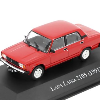 Lada VAZ-2105 Lada Laika Žiguli 1991 1:43 - časopis s modelem Lada Laika VAZ 2105 1991 - kovový model auta
