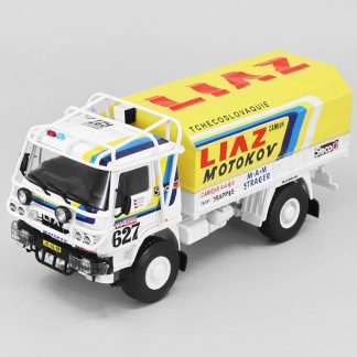 Škoda LIAZ 100.55 D 1:43 - Legendární náklaďáky PRL-u časopis s modelem #79 Škoda LIAZ 100.55D - kovový model auta