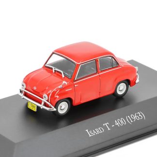 Isard T400 1963 1:43 - časopis s modelem Isard T 400 1963 - kovový model auta