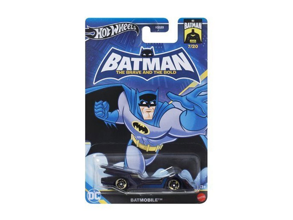 Batmobile Batman 85 Years - Hot Wheels Batmobile - model auta 1/64