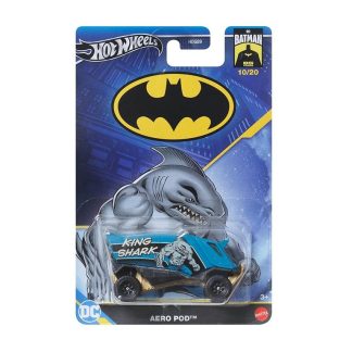 Aero Pod King Shark Batman 85 Years - Hot Wheels Aero Pod King Shark - model auta 1/64
