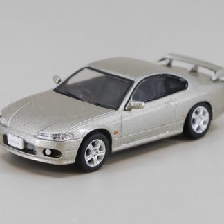Nissan Silvia S15 RHD šedá 1:64 - BM Creations Nissan Silvia S 15 Right Hand Drive - kovový model auta