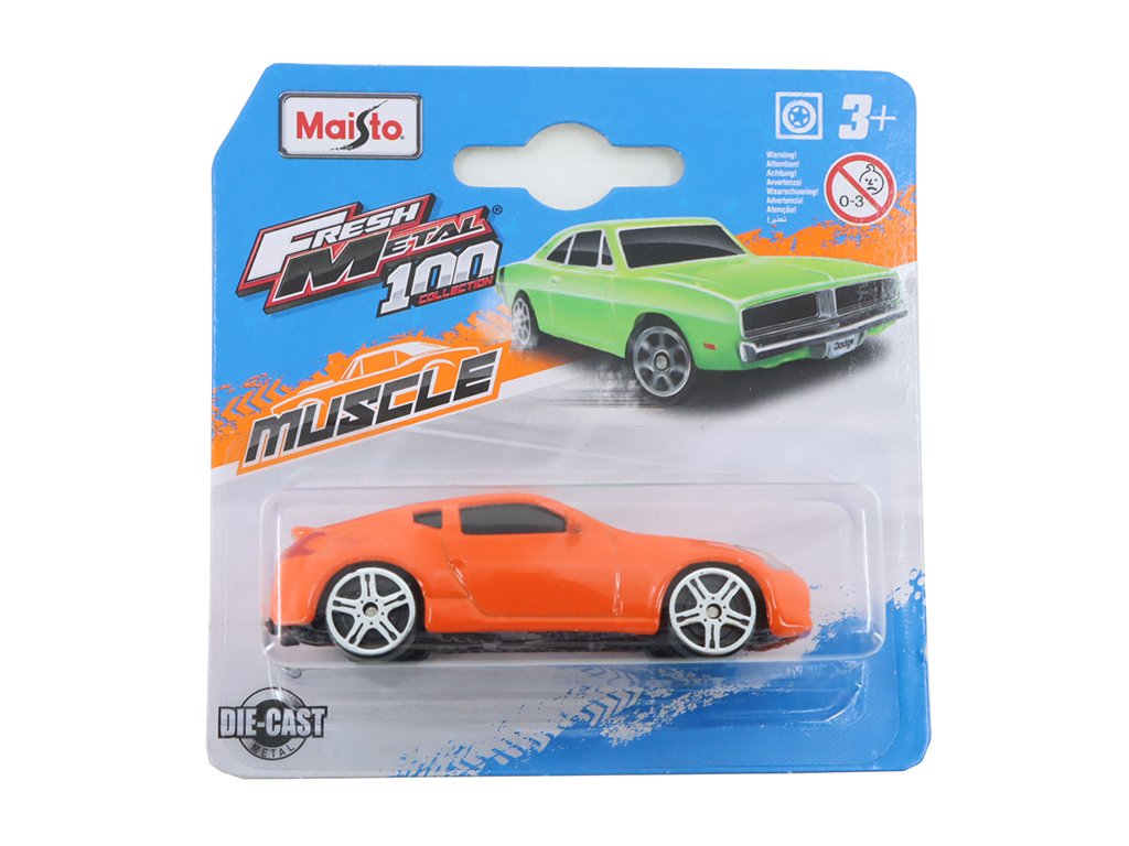 Nissan 370z 2009 1:64 - Maisto Nissan 370 Z - kovový model auta 1/64
